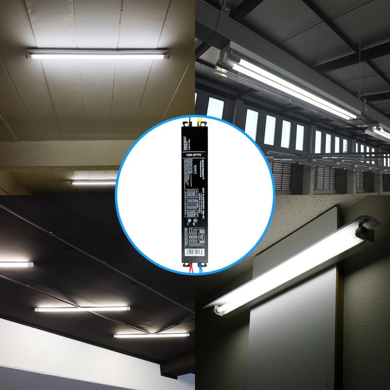 OHLECTRIC Replacement for Sylvania Ballast QTP4X32T8/UNV ISN-SC, Philips ICN-4P32-N, Keystone KTEB-432-UV-IS-N-P, for 4 Fluorescent T8 Lamps - 120-277V - 32 Watt - Image 5